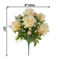 thumbnail image 3 of Mainstays 20 inches Indoor Artificial Bromeliad Mix Bouquet, Coral Color., 3 of 8