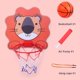thumbnail image 3 of Tablero de baloncesto de dibujos animados, juguete para niños, aro de baloncesto colgante, pelota de tiro para interiores y exteriores, 3 of 5