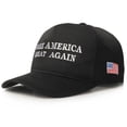 thumbnail image 1 of Campaña Electoral Trump para El para Hombres Y Mujeres Béisbol Estadounidense (negra) (tarifa Agregada Énfasis en Embalaje Independiente), 1 of 9