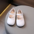 thumbnail image 6 of Staki School Girl Shoes Toddler Girl Dress Shoes Bow Dress School Shoes Princess Mary Jane for Toddler/Little Girl(White,8 Toddler), 6 of 6