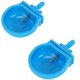 thumbnail image 1 of 2 juegos de bebederos para conejos, bebederos para conejos, cuencos de alimentación, accesorios para jaulas de granja, suministros para roedores de mascotas, 20g, 1 of 5