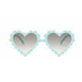 thumbnail image 1 of Gafas de sol para niños Marco de color Protección UV polarizada Lindas gafas de sol en forma de corazón para niñas Verde Feliz Sencillez, 1 of 5
