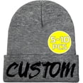 thumbnail image 1 of Custom Hat for Men Add Your Photo Text Name Unisex Custom Beanie Hat Winter Warm Hat Cool Hat Funny Hat, 1 of 8