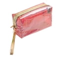 thumbnail image 1 of Clear Cosmetic Pouch Creative Portable Splash Proof Makeup Pouch Toiletry Bag, 1 of 9