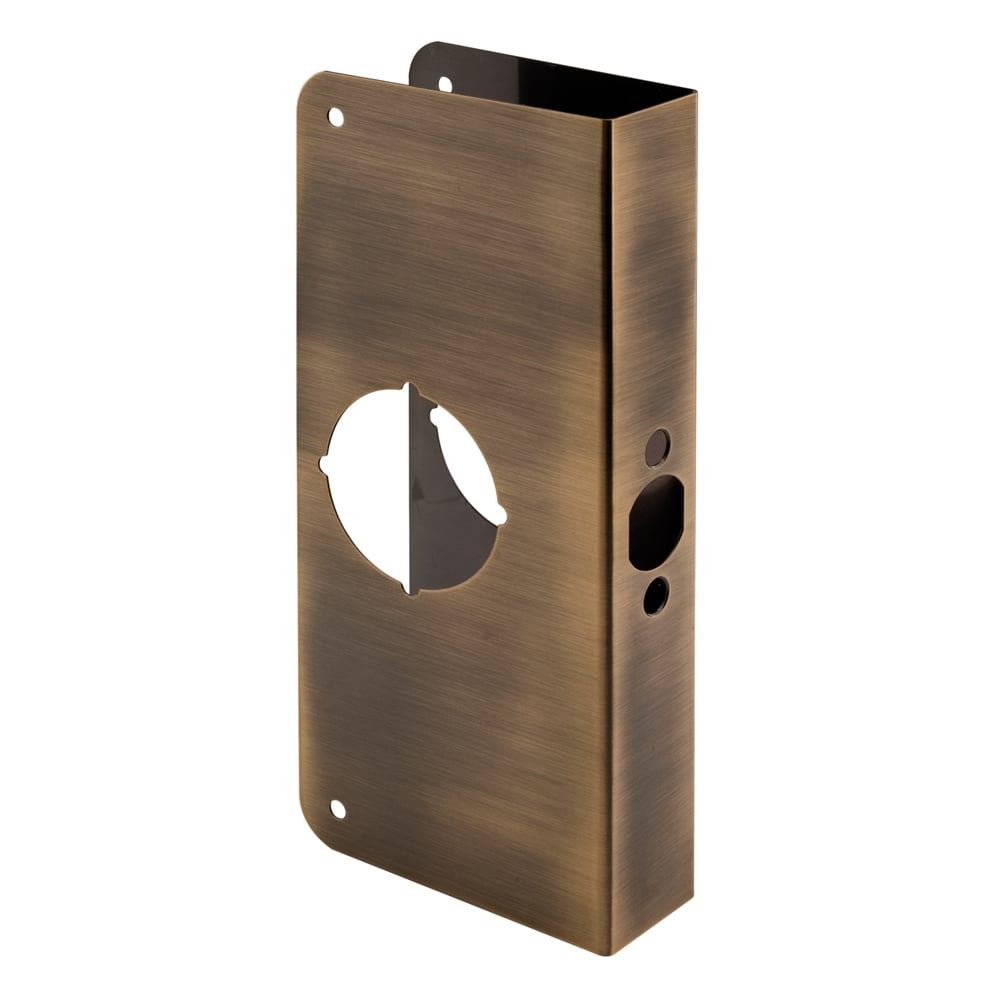 Entry Deadbolt Door Repair Cover Brass 2-3//8/" Backset 1-3//8/" Door Thickness