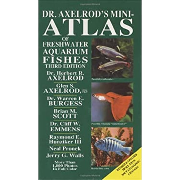 Pre-Owned Dr. Axelrod's Mini Atlas of Freshwater Aquarium Fishes (Hardcover) 9780866223850