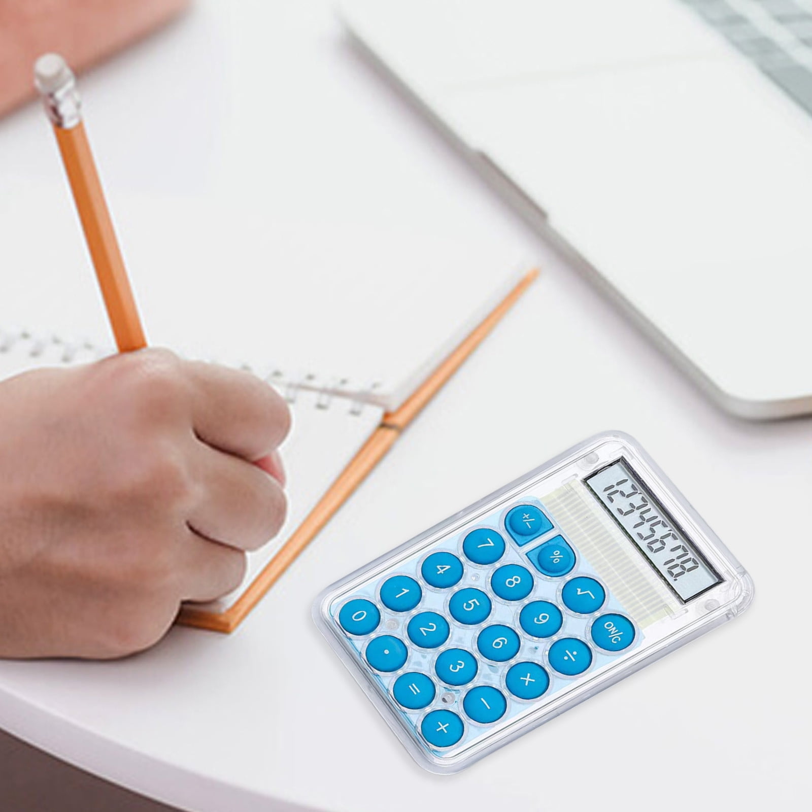 Basic 4 Function Calculator for Students and Office: Small, Portable, and Easy-to-use - Suitable for School and Office Essentials