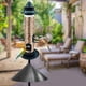 thumbnail image 3 of Envoltura de plástico Universal alrededor de la protección del deflector de a prueba de mapache protección del alimentador de pájaros decoración del jardín del patio 18 pulgadas Sharpla deflector de ardilla, 3 of 7