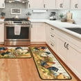 thumbnail image 1 of Lemon Kitchen and Mats Non Skid Washable Absorbent Microfiber Kitchen Mat for Floor Anti Fatigue Kitchen Mat Set of 2 Lemon Kitchen Decor Stain Resistant 17"x47.2"+17"x30", 1 of 6