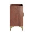 thumbnail image 2 of Modway Daylight 24" Solid Mango Wood Bathroom Vanity Cabinet in Walnut, 2 of 7