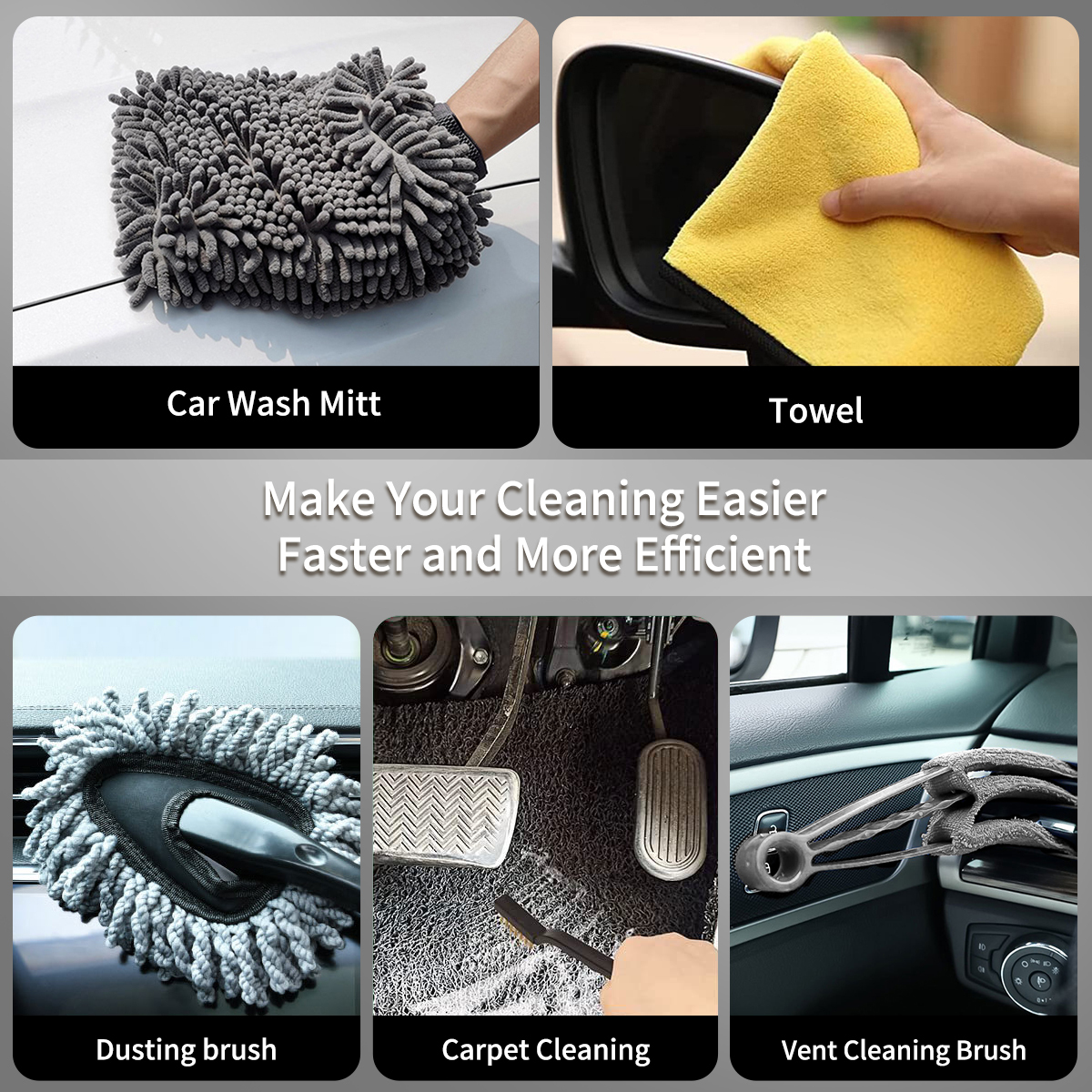 KyFree 23 Pc Car Cleaning Wash Kit photo 6