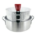 thumbnail image 5 of Chard 10.5 Qt. Aluminum Pot With Strainer Basket, 5 of 5