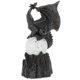 thumbnail image 3 of Estatua de dragón de Halloween, escultura de animales de resina de escritorio con bola iluminada, 3 of 5