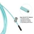 thumbnail image 4 of Uxcell 10Ft Speed Jump Rope Replacement Cable 2.5mm Professional Skipping Rope Steel Wire Green 2 Pack, 4 of 6