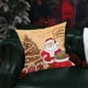 thumbnail image 5 of Decoraciones navideñas, decoración navideña para sala de estar, festival, suave y agradable para la piel, impresión digital a color, funda de almohada de terciopelo de piel de melocotón. Funda de almo, 5 of 6
