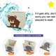 thumbnail image 3 of Caja de almacenamiento YONGSHENG Caja de juguetes de tela plegable Osito, 3 of 5