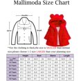 thumbnail image 2 of XINQIHANG Girls Winter Warm Ear Hooded Faux Fur Fleece Jacket Coats, 2 of 2