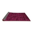 thumbnail image 2 of Ahgly Company Indoor Rectangle Abstract Purple Contemporary Area Rugs, 2' x 5', 2 of 4
