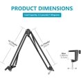 thumbnail image 1 of Adjustable Desktop Clamp Suspension Boom Scissor Mount Stand Holder for Logitech Webcam C922 C930e C930 C920, 1 of 5