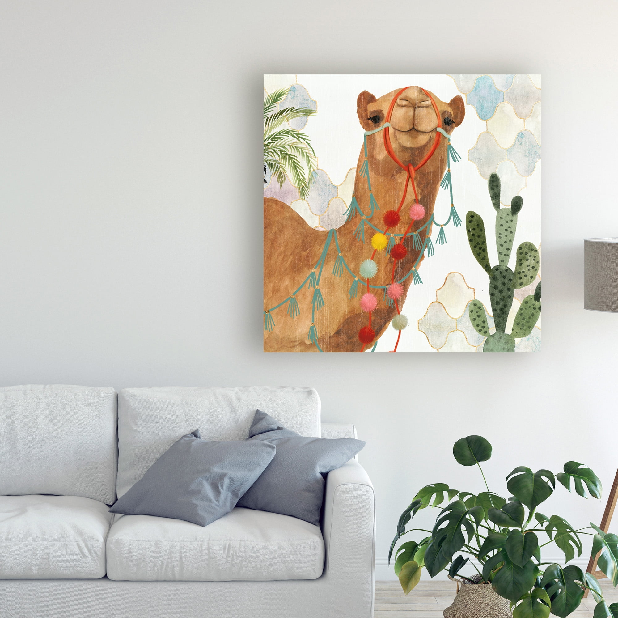 Trademark Fine Art 'Meet me in Marrakech III' Canvas Art by Victoria Borges