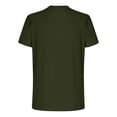thumbnail image 4 of Tops para hombre, blusas y camisas de cuello redondo y manga corta para hombre, tops casuales de cuello redondo y manga corta con estampados especiales para hombre., 4 of 5