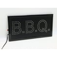 thumbnail image 4 of FixtureDisplays® BBQ Animated Horizontal LED Sign with Hanging Chain - Red & Green 100726, 4 of 4
