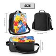 thumbnail image 2 of Winnie Bear P-ooh Lunch Bags Portable Insulated Lunch Box Tote Bag Cooler Office Picnic, 2 of 9
