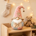 thumbnail image 2 of Patchwork Fabric Doll DIY Kit DIY Patchwork Fabric Character Doll Kit Handmade Christmas Sewing Craft Set for Holiday Decoration and Creative Handmade Projects (Faceless gnomes), 2 of 3