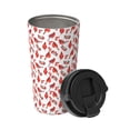 thumbnail image 2 of Yiaed Red Birds Print Stainless Steel Coffee Mug -Vacuum Insulated Coffee Tumbler - Leakproof Travel Mugs Insulated for Hot & Cold Drinks, 2 of 8