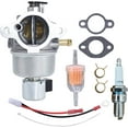 thumbnail image 3 of PET-U AM131951 AM125355 Carburetor Replacement for Kohler 20 853 33-S for John Deere L110 LT133 LT150 LT155 LTR155 L17.542 Scott L17.542HS Sabre Riding Mower Lawn Tractor, 3 of 7