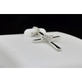 thumbnail image 4 of Diamond Cross Pendant 10K White Gold .05 CT. Charm, 4 of 5
