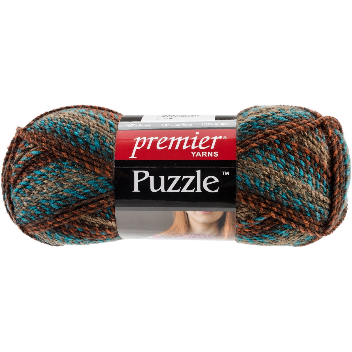 Premier Yarns Puzzle Yarn-Monopoly 7oz/200g 328yd/300m 100% Acrylic 