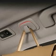 thumbnail image 4 of LANFENG Car Roof Hook for Volvo XC40 XC60 XC90 S90 V90,Car Rear Row Hanger Hooks Accessories,Car Coat Hooks for Hanging Clothes,Bags,Umbrellas (Beige), 4 of 6