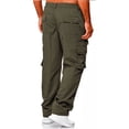 thumbnail image 3 of Pantalones Cargo Para Hombre Casual Varios Bolsillos Jogger, 3 of 4