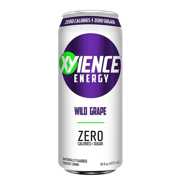 XYIENCE Energy Drink Wild Grape Sugar Free Zero Calories