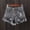Gray plus size denim shorts for women a1, variant on Women Plus Size High Waisted Ripped Distressed Jeans Shorts Frayed Hem Casual Party Trousers Cropped Denim Stretch Summer Streetwear, Light Blue XL