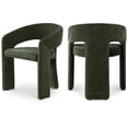 thumbnail image 1 of Meridian Furniture Rendition Green Dining Chair (Set of 2), 1 of 8