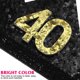 thumbnail image 2 of Headbands Women Makeup Glitter Birthday 40th Birthday Party Decoration 40th Birthday Decorations Women 40th Birthday Gifts Men, 2 of 2