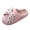 E, variant on Women House Slippers Cute Bow Fluffy Warm Fur Lined Memory Foam Slip on Bedroom Slippers