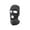 Charcoal, variant on Unisex 3 Hole Winter Knitted Mask, Outdoor Sports Full Face Cover Ski Mask Warm Knit Balaclava for Adult (Black)