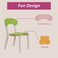 thumbnail image 4 of Cribs Table and Chair Set,3 Piece Toddler Table and Chair Set,Plastic Activity Tablefor Reading,Preschool,Drawing,Toddler,Playroom(Tricolor),Youth Desk and Chair Set, 4 of 5