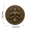 thumbnail image 3 of Moneda De La Suerte Para Motociclistas, Talismn Feng Shui, 100 Cobre, 6, 35 Cm De Dimetro, Para Proteccin De La Moto, Amuleto Antirrobo, Talismn Religioso, Proteccin Para Viajes, Metal, UKHBMC, 3 of 8