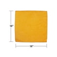 thumbnail image 3 of Detailer's Preference® 16 x 16 in. 350 GSM Premium Cleaning Towels – 12-pack Orange, 3 of 6