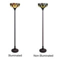 thumbnail image 7 of Pemberly Row 1-Light Metal Torchiere Floor Lamp in Dark Bronze, 7 of 7