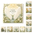 thumbnail image 3 of Psalms of Comfort & Strength Sea Glass Art Kit, Christian Sea Glass Art Kit, DIY Sea Glass Mosaic Craft for Adults, Inspirational Christian Wall Art and Home Decor Gift (sunflower),wings, 3 of 6
