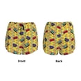thumbnail image 3 of Daiia 90s Audio Tape Pattern Women's 2 in 1 Running Shorts - Lightweight Athletic Workout Gym Yoga Shorts Liner with Phone Pockets-XX-Large, 3 of 7