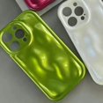 thumbnail image 1 of Lujo meteorito patrón teléfono caso para iphone 14 13 11 12 Pro Max 14pro Color sólido a prueba de golpes cubierta trasera suave PQQ3 Gao Jiahui unisex, 1 of 2