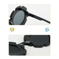 thumbnail image 4 of Lunettes de Soleil Fleuries pour Filles Mignonnes Rondes Accessoires Extérieurs pour Bébé Préscolaire Été, 4 of 5