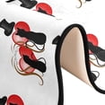 thumbnail image 6 of SKYSONIC 2'X6' Valentine Black Cats Runner Rug with Rubber Backing, Red Heart Love Non Slip Entryway Rug Runner Washable Soft Area Rug Carpet for Hallway Bedroom Kitchen Decor, 6 of 6