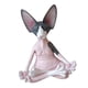 thumbnail image 3 of Kearding Estatuilla caprichosa de gato de Buda, meditación, Yoga, decoración de gato feliz, esculturas artísticas, estatuas de jardín al aire Jardín y Patio Gato sin pelo 2 Kearding HA007213-01B, 3 of 6